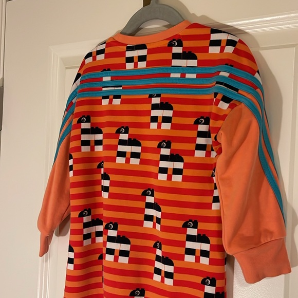 One of a Kind  Boys Kids Adidas and Lego Duplo One Piece Sleeper Pajamas size 2T - Picture 6 of 16